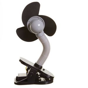 Dreambaby Clip-on Fan - Silver/Black